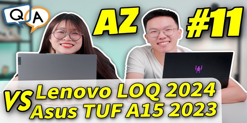 Lenovo LOQ 2024 vs Asus TUF A15 2023