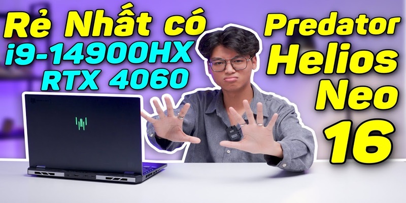 Laptop Gaming NGON NHẤT, RẺ NHẤT có Core i9 - 14900HX + RTX 4060..?