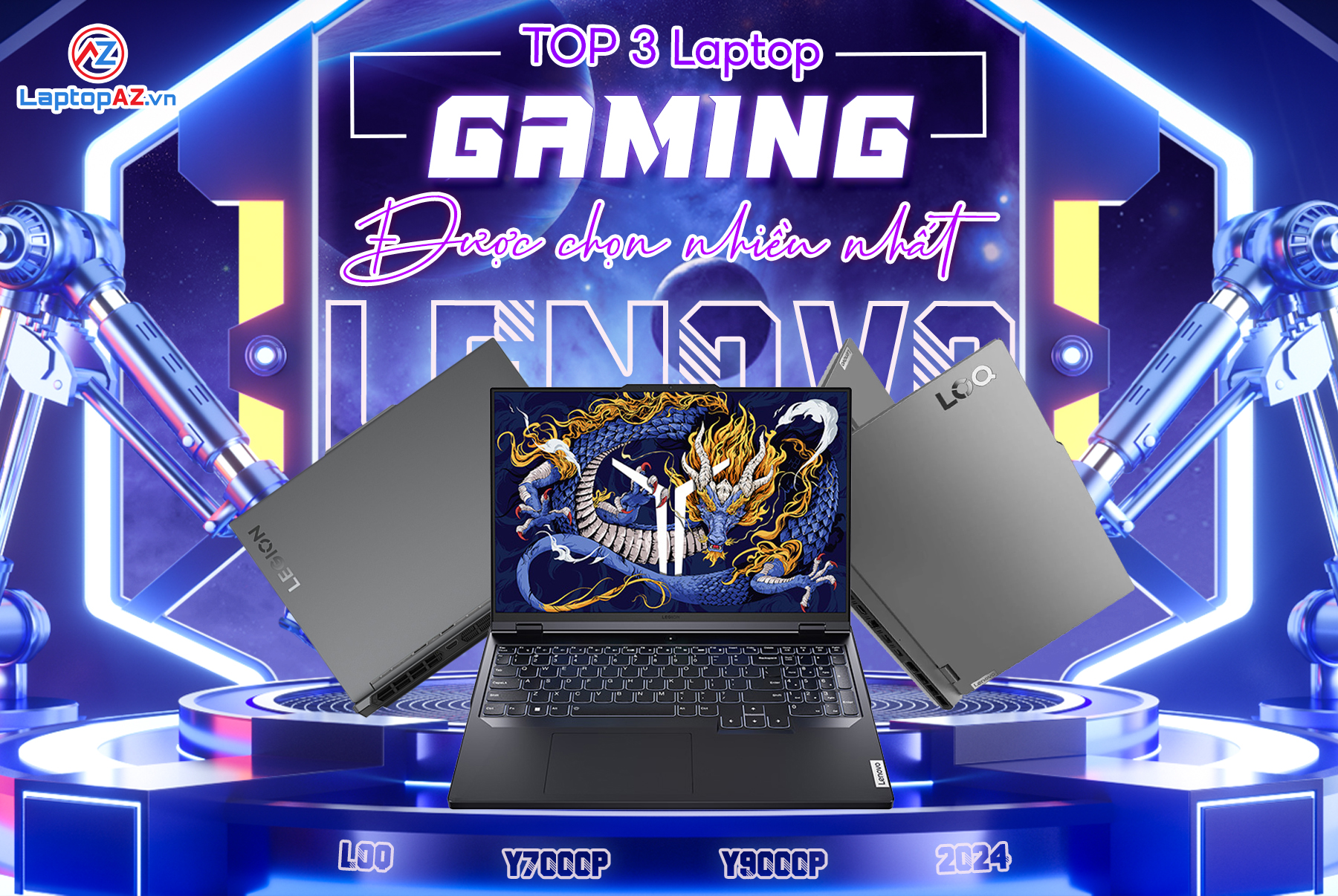 TOP 3 Laptop Gaming Lenovo Được Lựa Chọn Nhiều Nhất 2024